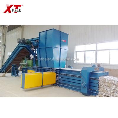 China Recycling New Design Fully Automatic Horizontal Waste Paperboard Cardboard Straw Baler for sale