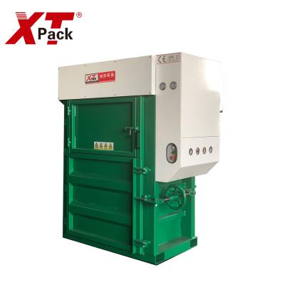 China Recycling Vertical Carton Plants Horizontal Plastic Baler Machine At Low Price for sale