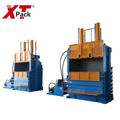 China Other Hot Sale Vertical Hydraulic Chute Used Tire Packing Baler Scooping Machine For Tires for sale