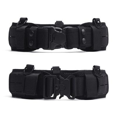 China Tactical waist cover set eight piece set armed belt  belt leather head inside belt MOLLE multifunctional waist cover S-XL for sale