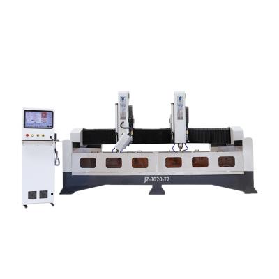 China Industrial hot sale cnc 4 axis 3d stone engraving stone cnc router machine price for sale