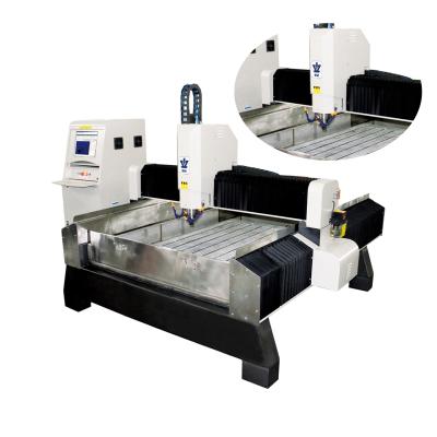 China Building Material Shops 2021 Newest Mini One Spindle Head Marble Granite Engraving Stone CNC Router Machine for sale