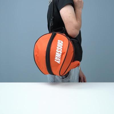 China Manufacturer Cheap Promotional Sports Shoulder Bag Rugby Football Backpack Sports Basketball Multi Uses Shoulder Football Bags for sale