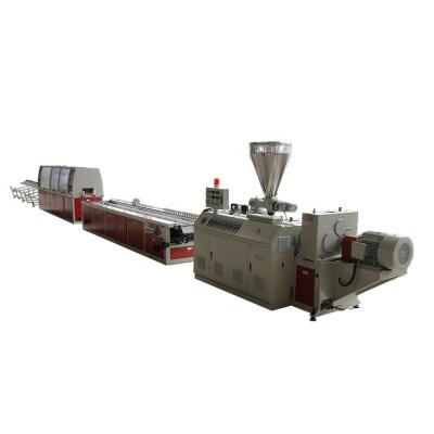 China Pelletizing Double Screw Pvc Artificial Marble Sheet Line for Customer Requirements for sale