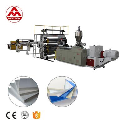 China 250kW Power PVC Free Foamed Board Extrusion Line for 25000x6000x4000 Specifications for sale