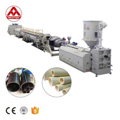 China LG800 PE Pipe Extrusion Line for Water and Gas Supply 50000X7000X2950 Dimensions for sale