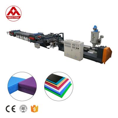 China 320kW Power PC PP Hollow Sheet Extrusion Line with Advanced Technology for sale