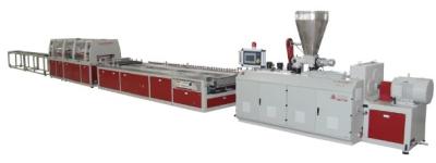 China PVC Hollow Profile Extrusion Line en venta