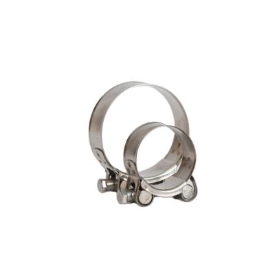 China Hose Connection New Goods Mixed Adjustable High Pressure Stainless Steel Metal Germany Type Hose Clamp for sale