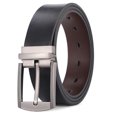 China Business Factory Wholesale Split Genuine Leather Strap In Stock Pin Buckle Belts Cow Genuine Leather Belt For Man for sale