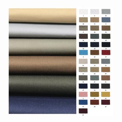 China Stock Stretch 98% Cotton 2% Elastane Stretch Twill Cotton Spandex Fabric for sale