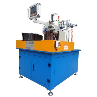 China Automatic Warning Loop PLC Control Cable Steel Wire Wrapping And PLC Packing Machine for sale