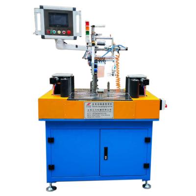 China Full Automatic PLC Warning Buckle Copper Cable Wire Binding Machine Wrapping Machine for sale