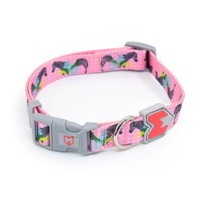 China New arrived DETACHED dog collar solid color environmental protection bamboo fiber dog collar wholesale for sale