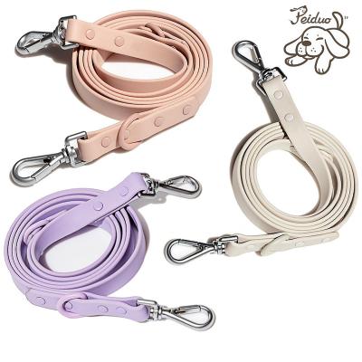 China Personalized Retractable Waterproof Dog Leash TPU PVC Dog Training Leash Metal Soft Rubber High Quality Custom Buckle Leash for sale