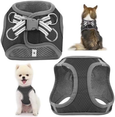 China 2019 Sale 2019 Dog Harness Pattern Reflective Warm Reversible Custom Pet Harness Adjustable Dog Harness for sale