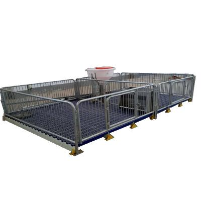 China Sow Farm Equipment Animal Heavy Farrowing Gestation Placing Bar Galvanized Gestation Pen Pig Cage Fence Fattening Pens for sale