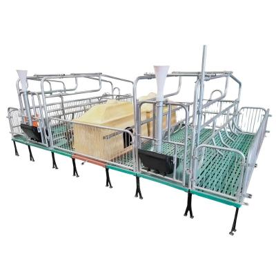 China Hot sow farm equipment plastic piglet box piglet farrowing incubator on pig farrowing crate for sale