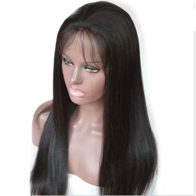 China Silky Straight Lace Wig Straight Hair Virgin Hair Wigs Lace Front for sale