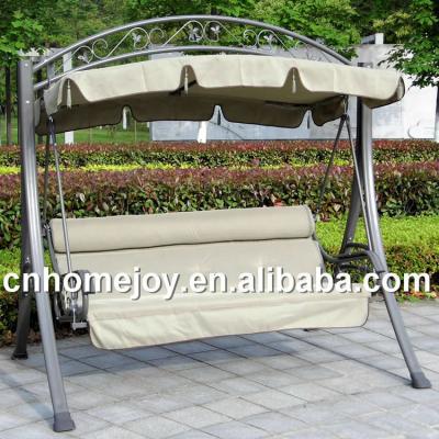 China Outdoor Luxury Indian Furniture Metal Swing Set , Outdoor Swing Sets For Adults for sale