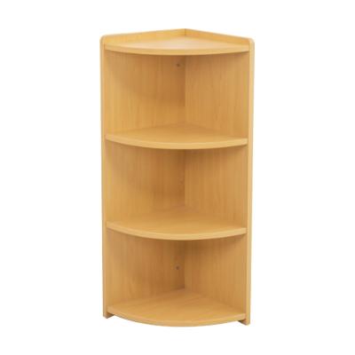 China Modern Kids Furniture Nursery Storage Equipment Wooden Wholesale Corner Cabinet Book Shelves For Children for sale