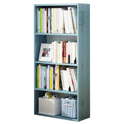 China Sellin Style Warm Minimalist Adjustable Study Shelf Multi-Layer Simple Bookcase (Height) for sale