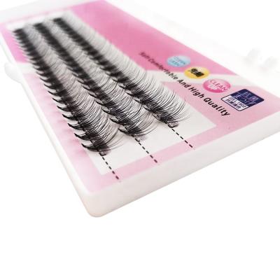 China Metallic Long Natural Heat Pre Fanned Eyelashes Lashes Premade 10D Fans Mega Volume Eyelash Extensions for sale