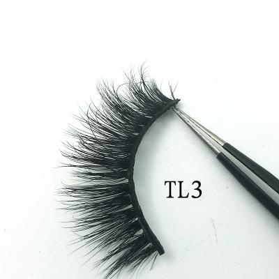 China Natural Soft Lashes Wholesale Seller Private Label Eyelashes 3D Mink Lashes Different for sale