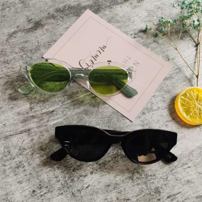 China Fashion Sunglasses 2021 Cute Sexy Women UV400 Cat Eye Sun Glasses New Fashion Ladies Vintage Brand Design Sunglasses Small for sale