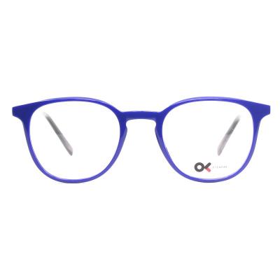 China Fashion 93201 Hot Selling Fashion 48-20-142 Round Optical Glass Frames Glass Eye Wear for sale