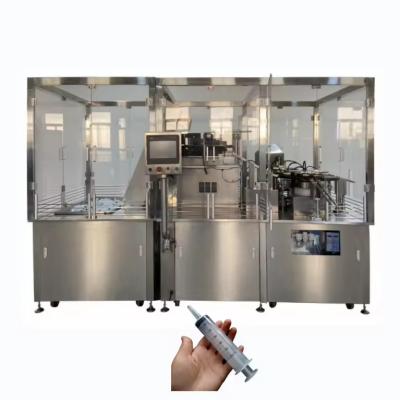 China 0.5-80ml Prefilled Liquid Compressed Air Syringe Filling Machine en venta