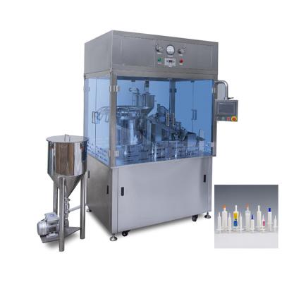 China Stainless Steel Syringe Filling And Packaging Machine With PLC Control And 700kg Weight for sale