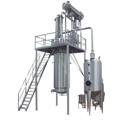 China 500-1000L Herb Extraction Equipment In Stevia Hemp CBD Leaf Extraction And Concentration Line for sale