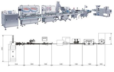 China Automatische Tellende de Machine Bottelende Productielijn van de Capsuletablet Te koop