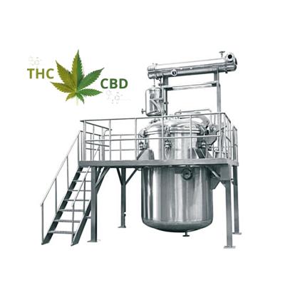 China 280kg/H de stoombiomassa centrifugeert Trekkercbd Olie Herb Extraction Equipment Te koop