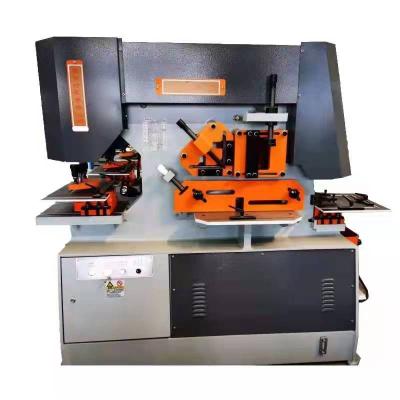 China The other machine of Q35Y-20 type combined punch and shear, punch cut hacking hydraulic iron worker, steel locksmith for sale