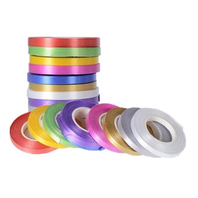 China Suitable for balloon wrapping 5mm*10m ribbon balloon ribbon rope tie candy box gift wrapping DIY decoration items with cord for sale