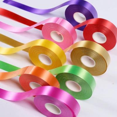 China Factory direct sales pp ribbon 1.8cm*30 pp ribbon, balloon lanyard, bouquet wrapping ribbon for sale