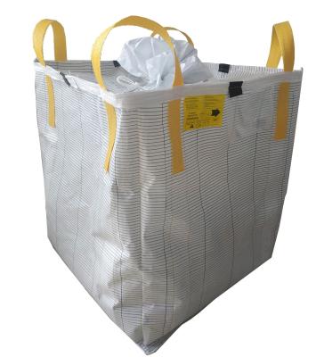 China Breathable 1.5 ton bigbag 2 ton sand big jambo bag big 1500 kg 2 ton jumbo bag for sale