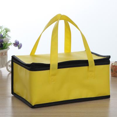 China Waterproof Custom Insulated Boxes Cooler Bag Outdoor Non Woven Picnic Food Cooler Bag for sale