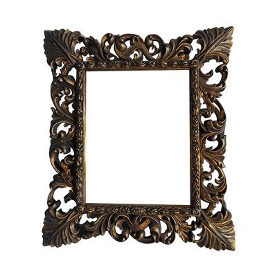 China High-end intricate large-size exhibition pure solid wood museum frame retro European classic gold leaf frame oil painting frame pure hand-carved for sale