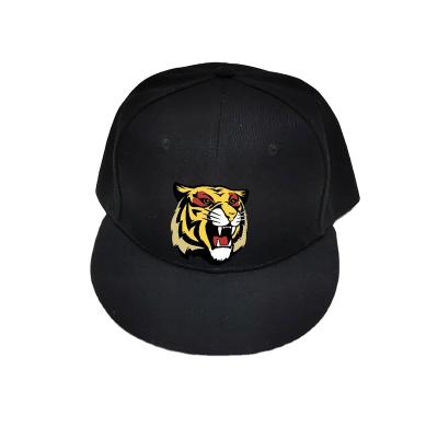 China Black COMMON Promotion Golf Headwear With Logo Animal Fit Type Golf Sun Visor Sports Mesh Polyester Cotton Cap Flex Embroidery for sale