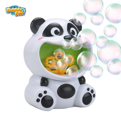 China 500+ Bubbles Per Tiny Automatic Bubble Machine 2000+ Bubbles Per Panda Tiny Bubble Blower Maker For Kids Girls Baby Bath Toys Indoor Outdoor for sale