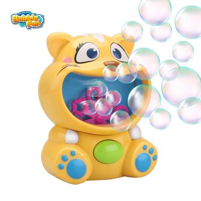 China 2000+ Bubbles Per Machine Tiny Automatic Bubble 2000+ Bubbles Per Minute Kitten Bubble Blower Maker Party Favors Supplies For Kids Birthday Gift for sale