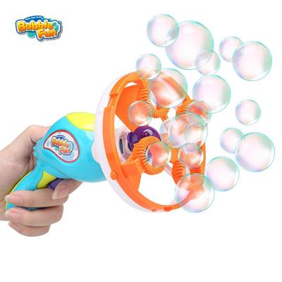 China Giant & Portable Small Bubble Maker Blower Bubble Maker Machine with 2 Bubble Wands, Dips and Giant and Small Bubble Press Guns for Kids, Mixtur Bubble Solution for sale