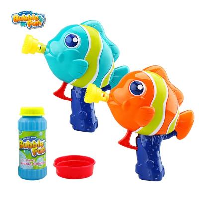 China Friction Bubble Blowing Dip and Blow Soap Water Clownfish Bubble Handheld Bubble Gun Toy Water Bubble Gun for Kids Pretend Play and Teach for Kids for sale