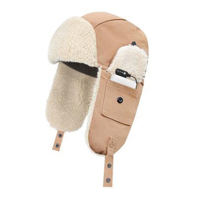 China 2023 NEW JOINT Custom Fashion Baseball Hats Design Logo Color Metal Buckle Outdoor Working Earmuff Keep Warm In All Seasons Sports Hat for sale