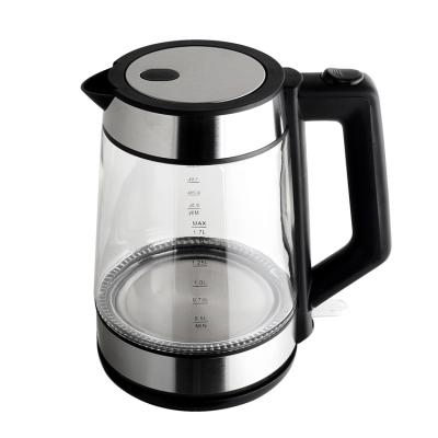 China 2021 Boil-Dry Protection Visible Electric Kettle Household Family Use Good Quality With OEM Sevrice en venta