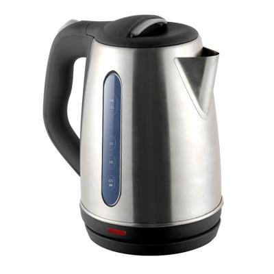 China 360 Degree Manufacturer Stainless Steel 1.8L Electric Tea Kettle Low Rotation Low Direct Cordless Small Capacity Electric Kettle Te koop