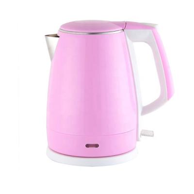 Chine 360 Degree Rotation Base Factory Supplying Electric Kettle Tea Double Wall 1.8L Portable Modern Electric Jug Kettle For Hotel à vendre